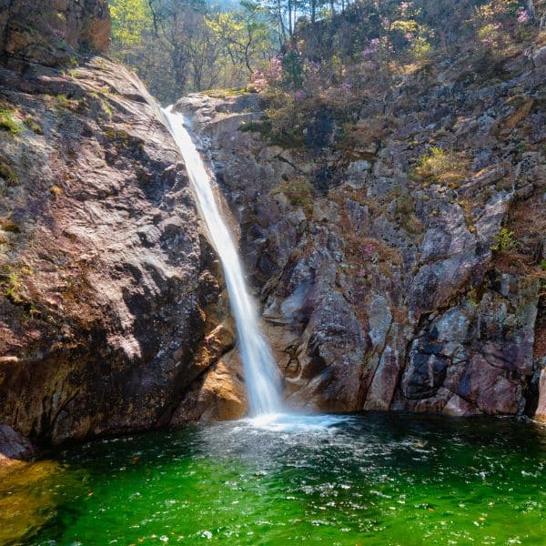 Biryong Waterfall In Seoraksan National Park