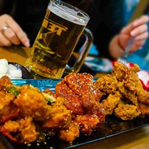 Chicken and beer