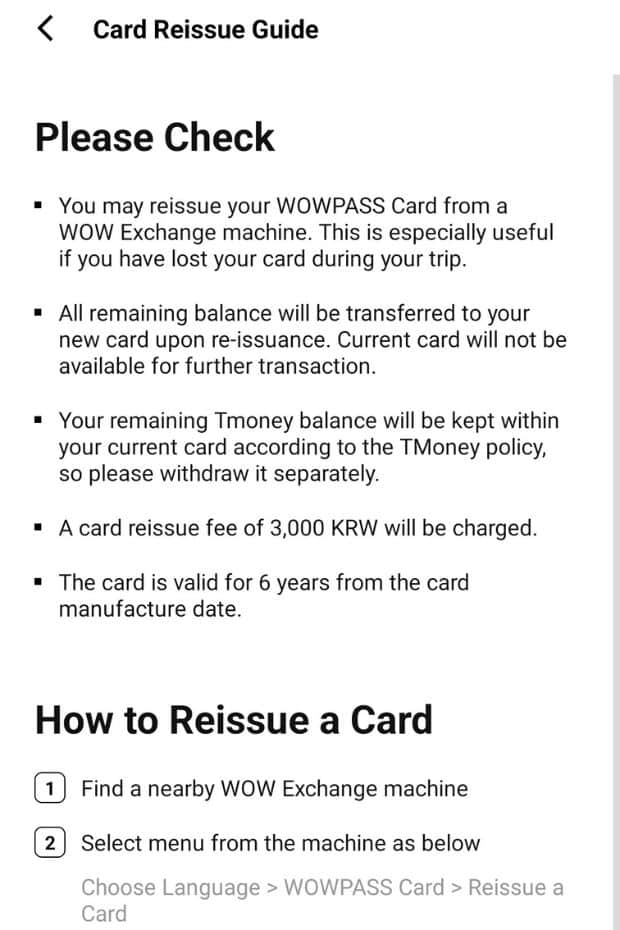 How To Reissue Your WOWPASS