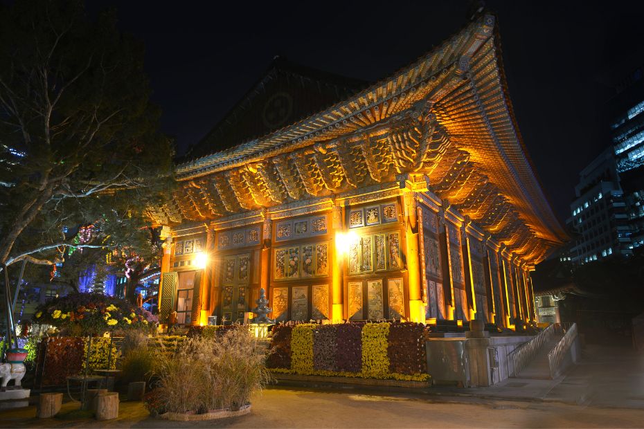 Jogyesa Temple In Seoul