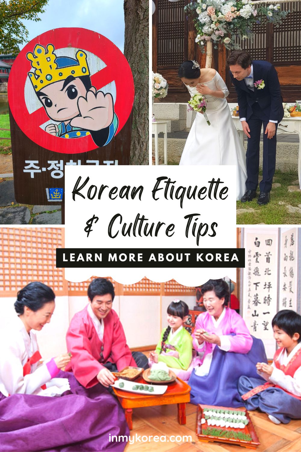 Korean Etiquette Culture And Manners Pin