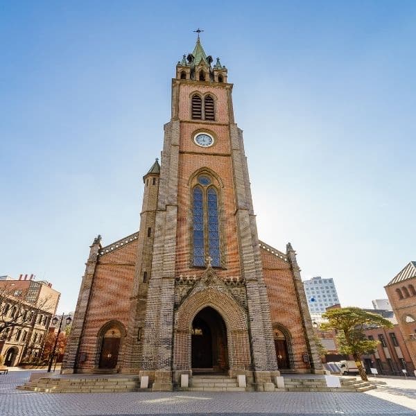 Myeongdong Cathedral In Seoul