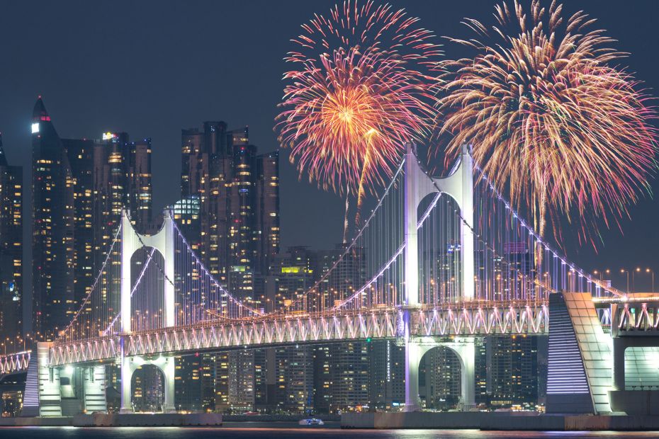 New Year's Eve Fireworks Festival in Busan