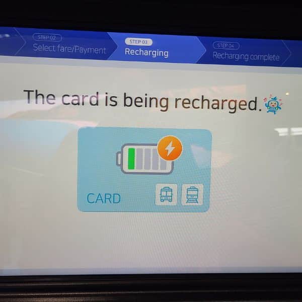 T-Money Card Charging