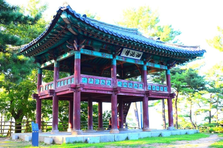 Salaju Pavilion in Busosanseong Fortress, Buyeo